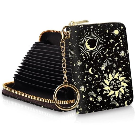 Astrology Credit Card Holder RFID Wallet - Picture 1 of 5